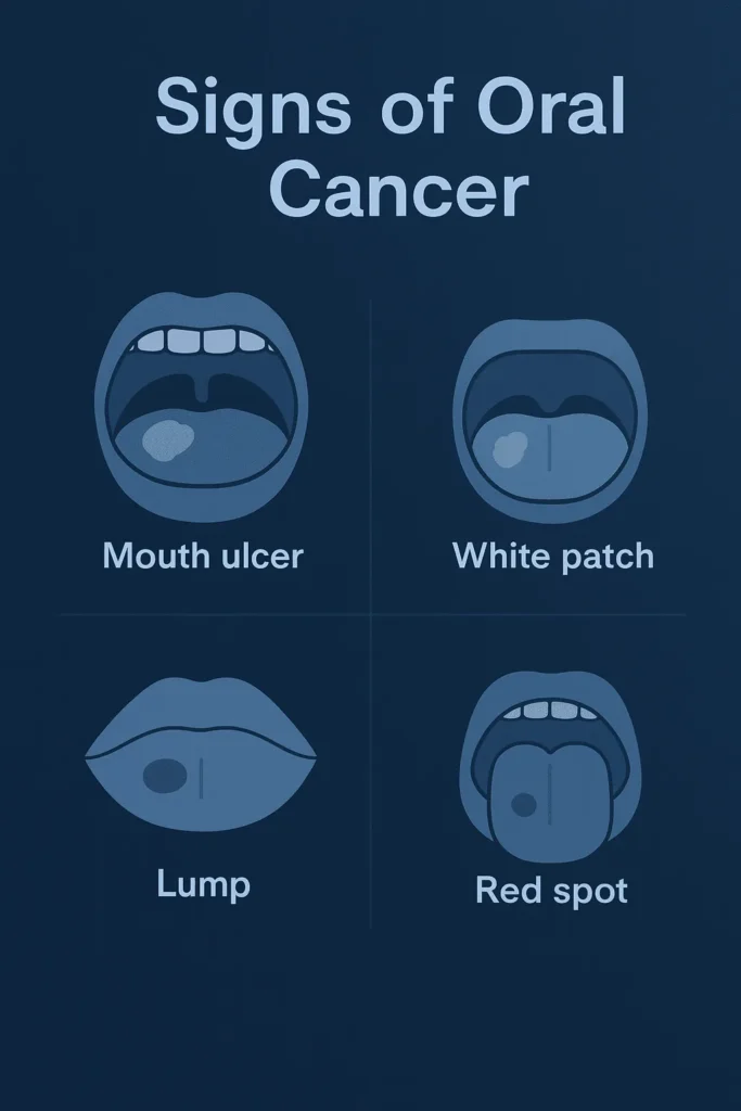 Oral Cancer: Early Warning Signs (What You Should Watch For)